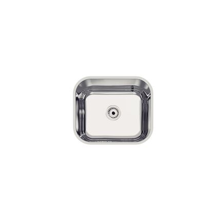 Cuba de embutir Tramontina Lavínia 40 BL em aço inox natural 40x34 cm