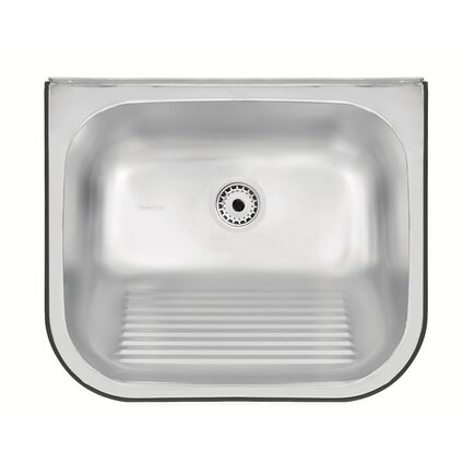 Tanque de Parede Tramontina Hera Wall 34 L em Aço Inox Escovado 50x40 cm