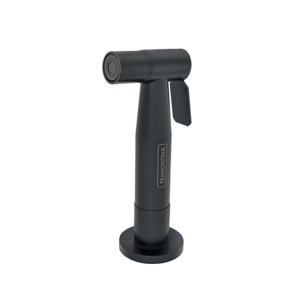Ducha Manual Black Matte para Cozinha Tramontina em Aço Inox com Extensor