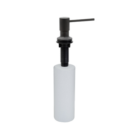 Dosador de Sabão Tramontina em Aço inox Black Matte com Recipiente Plástico 500 ml