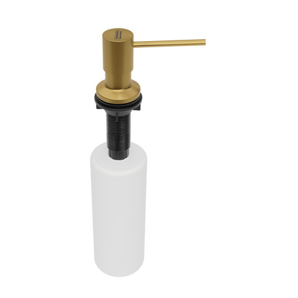 Dosador de Sabão Tramontina Light Gold em Aço Inox com Recipiente Plástico 500 ml