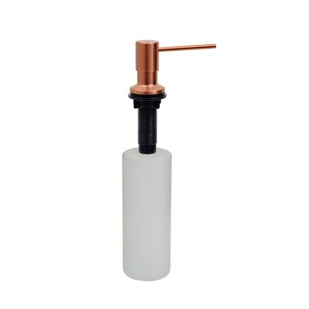 Dosador de Sabão Tramontina em Aço inox Rose com Recipiente Plástico 500 ml com revestimento PVD