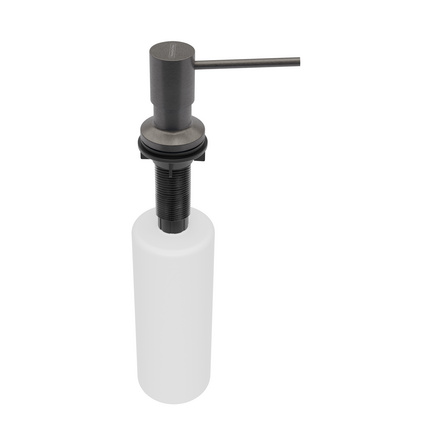 Dosador de Sabão Tramontina em Aço inox Black com Recipiente Plástico 500 ml com Revestimento PVD