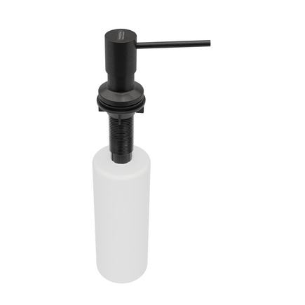 Dosador de Sabão Tramontina Intense Black em Aço Inox com Recipiente Plástico 500 ml