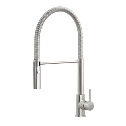 Monocomando Tramontina Versatile em Aço Inox com Bica Móvel