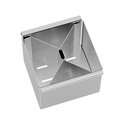 Porta-Talheres Tramontina em Aço Inox com Acabamento Acetinado para uso no Canal Organizador