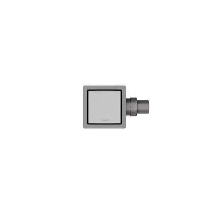 Ralo Neo Square Tramontina em Aço Inox 10 x 10 cm