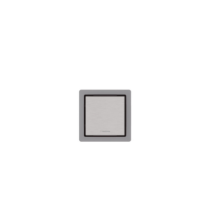 Ralo Neo Square S Tramontina em Aço Inox 10 x 10 cm