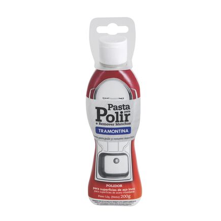 Pasta para Polimento e Remoção de Manchas em Aço Inox Tramontina 200 g