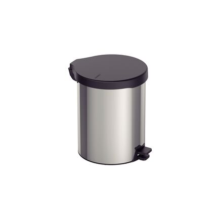 Lixeira com Pedal Tramontina New em Aço Inox com Acabamento Polido 12 L