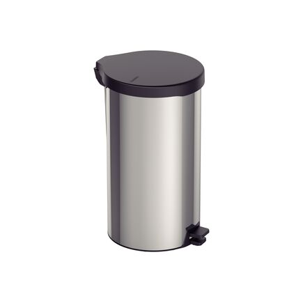 Lixeira com Pedal Tramontina New em Aço Inox com Acabamento Polido 20 L