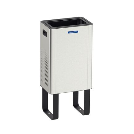 Lixeira Tramontina Sassari 45 L em Aço Inox