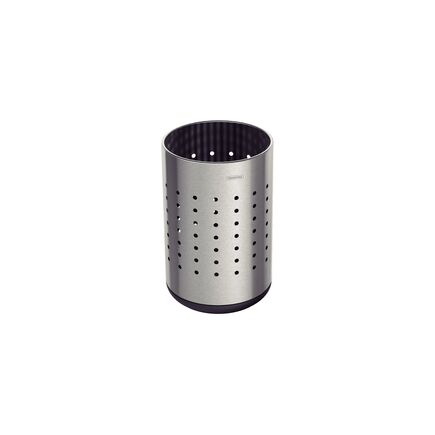 Cesto para Papel Tramontina Sardenha em Aço Inox com Acabamento Acetinado e Base em Polipropileno 10 L