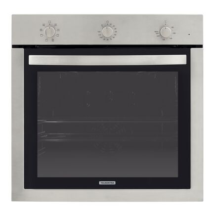 Forno Elétrico de Embutir Tramontina Inox Cook em Aço Inox 7 Funções 73 L
