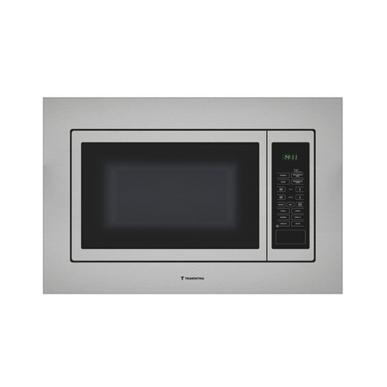 Micro-ondas de Embutir Tramontina Inox Easy 60 25 L em Aço Inox com Acabamento Acetinado 8 Funções