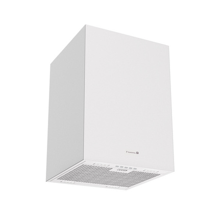 Coifa de Ilha Tramontina Square Isla 40 Silent em Aço Inox com Acabamento Acetinado e Revestimento Acústico 220V