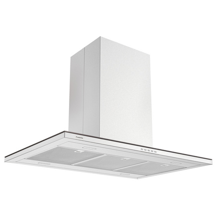 Coifa de Ilha Tramontina Slim Isla 90 em Aço Inox com Acabamento Acetinado 90 cm