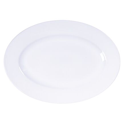 Travessa Oval Tramontina Maria Augusta em Porcelana 40x29 cm