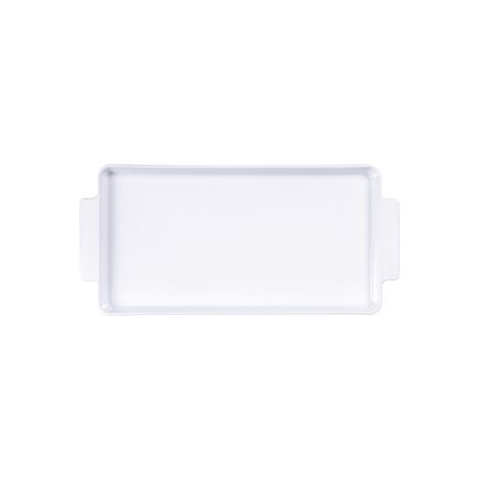 Travessa Retangular Tramontina Maria Augusta em Porcelana 24x13 cm