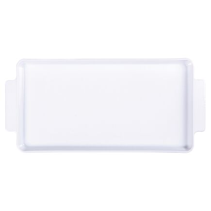 Travessa Retangular Tramontina Maria Augusta em Porcelana 36x19 cm