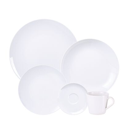 Aparelho de Jantar Tramontina Sophia em Porcelana 20 Peças