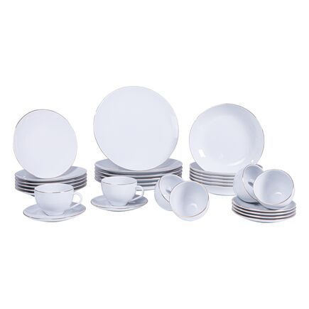 Aparelho de Jantar Tramontina Anna em Porcelana Decorada 20 Peças