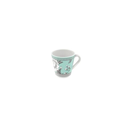 Xícara Café Tramontina Helen em Porcelana Decorada 70 ml