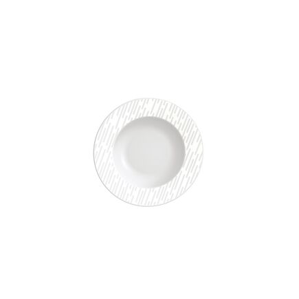 Prato Sobremesa Tramontina Marie em Porcelana Decorada 21 cm