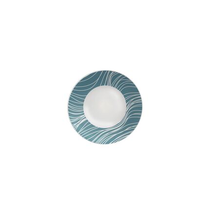 Prato Sobremesa Tramontina Clarice em Porcelana Decorada 19 cm