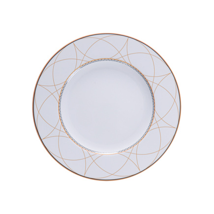 Prato Raso Tramontina Solaris em Porcelana Decorada 28 cm