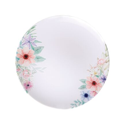 Prato Raso Tramontina Floratta em Porcelana Decorada 28 cm