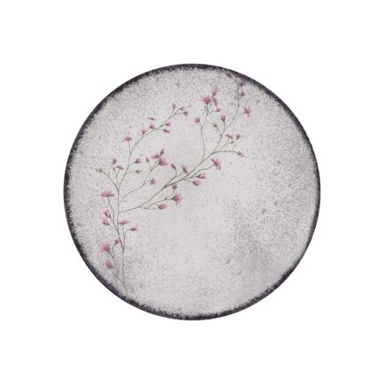 Prato Raso Tramontina Floralis em Porcelana Decorada 25 cm