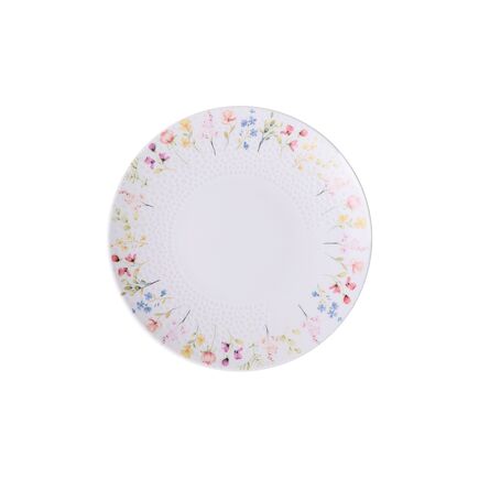 Prato Sobremesa Tramontina Artemis em Porcelana Decorada 21 cm