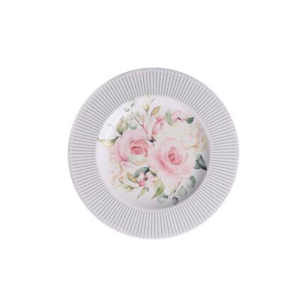 Prato Sobremesa Tramontina Ornatta em Porcelana Decorada 21 cm