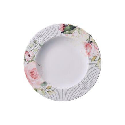 Prato Fundo Tramontina Ornatta em Porcelana Decorada 23 cm