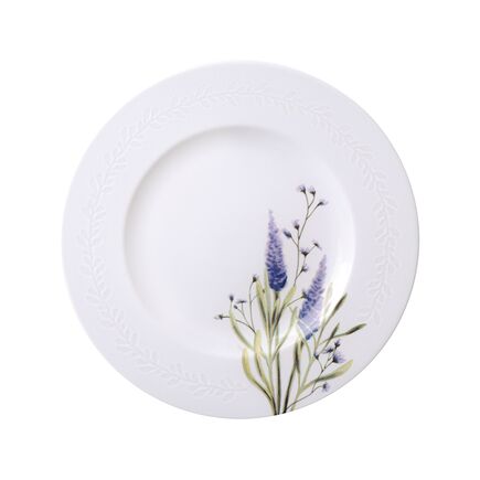 Prato Raso Tramontina Lilla em Porcelana Decorada 28 cm