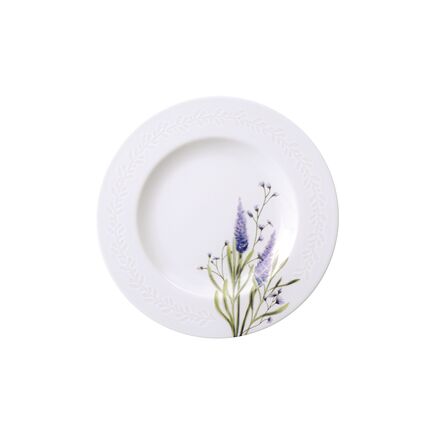 Prato Sobremesa Tramontina Lilla em Porcelana Decorada 21 cm