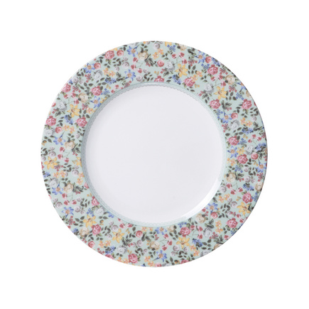 Prato Raso Tramontina Dalina em Porcelana Decorada 28 cm