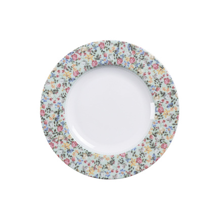 Prato Sobremesa Tramontina Dalina em Porcelana Decorada 21 cm