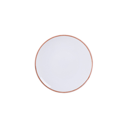 Prato Sobremesa Tramontina Jeri Mocha em Porcelana 19 cm
