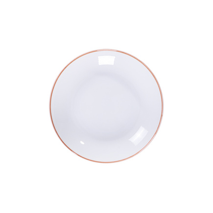 Prato Fundo Tramontina Jeri Mocha em Porcelana 22cm