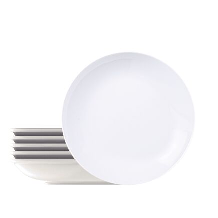 Kit Prato Fundo Tramontina Sophia em Porcelana 22 cm 6 Peças