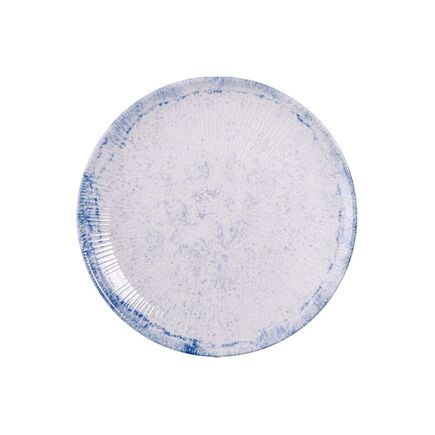 Prato Raso Tramontina Maragogi em Porcelana Decorada 25 cm